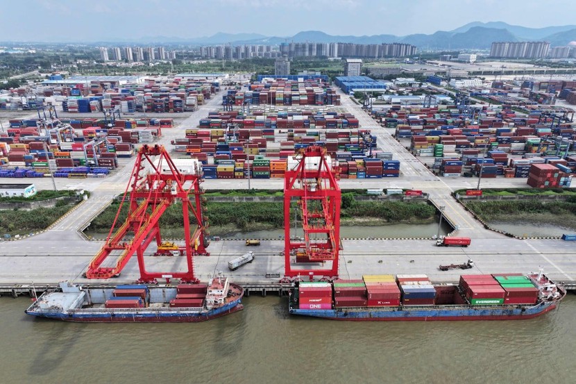 Các nhà xuất khẩu của Trung Quốc tìm đường ra thị trường quốc tế - Ảnh 1.