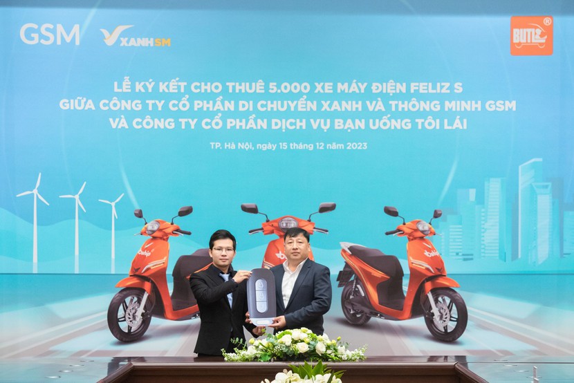 Công ty Bạn Uống Tôi Lái thuê 5.000 xe máy điện VinFast từ GSM, triển khai tại 13 tỉnh- Ảnh 2.