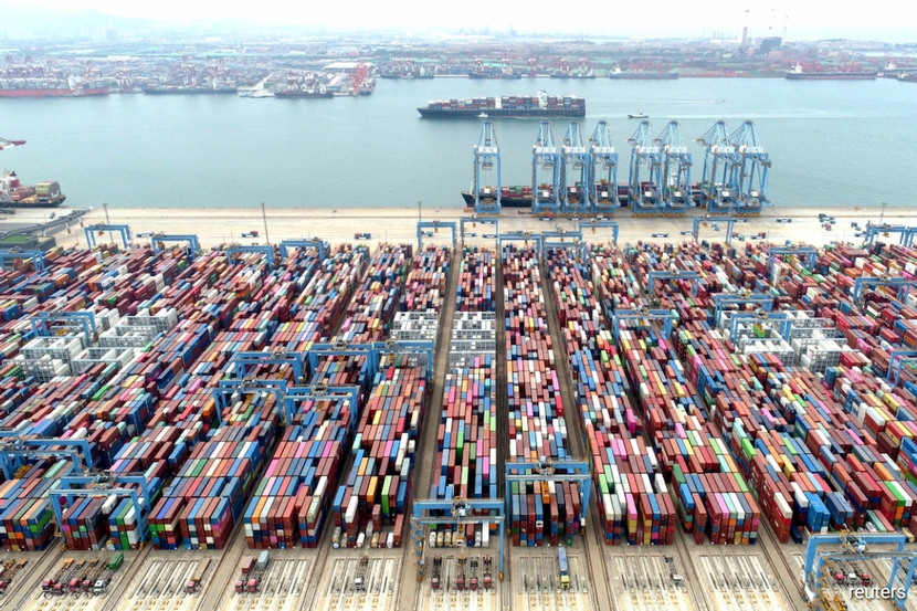 Xuất khẩu của Trung Quốc tăng lần đầu tiên sau 6 tháng- Ảnh 1.