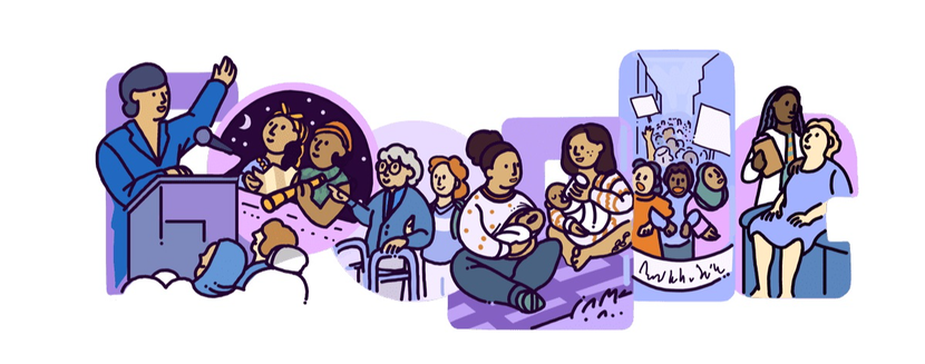Ngày Quốc tế phụ nữ: Google tôn vinh phái đẹp trên toàn thế giới - Ảnh 1.