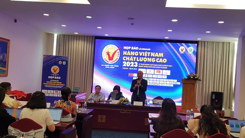 Công bố hơn 500 doanh nghiệp hàng Việt Nam chất lượng cao năm 2023  - Ảnh 1.