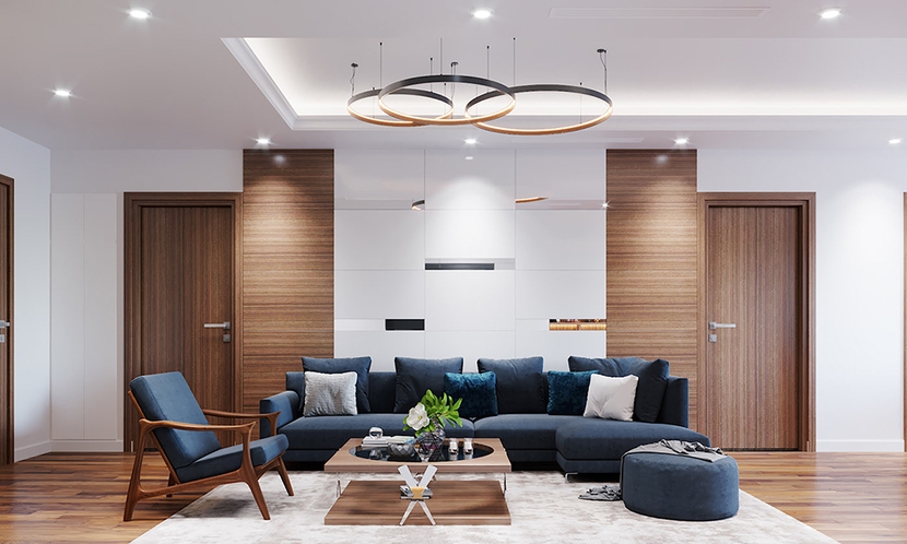 Những yều tố quan trọng khi thiết kế phòng khách chung cư đẹp hiện đại - Ảnh 12.