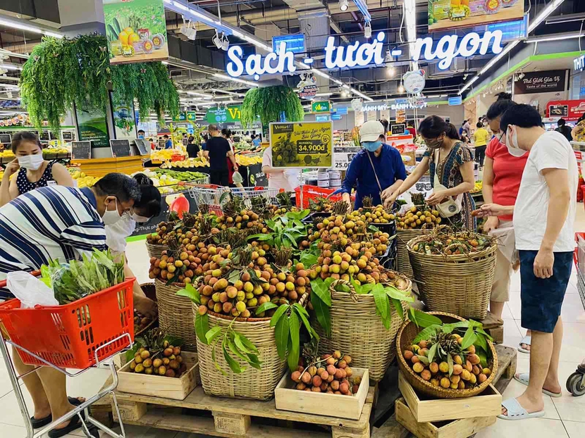 Nhiều đặc sản trái cây vào siêu thị - Ảnh 1.