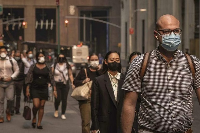 Hàng triệu người ở Washington và miền Đông nước Mỹ hứng chịu khói độc hại - Ảnh 3.