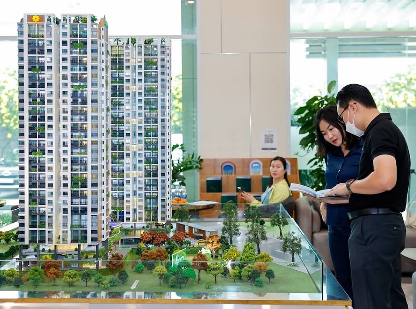 'Hâm nóng' thị trường bất động sản phía Nam - Ảnh 1.