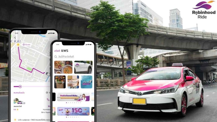 SCBX của Thái Lan bổ sung dịch vụ gọi xe vào ứng dụng giao đồ ăn - Ảnh 1.