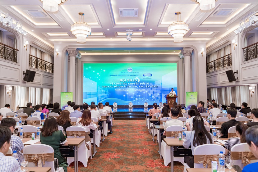 Dự án "Phát triển báo chí Việt Nam" tổ chức hội thảo về công tác chuyển đổi số trong hoạt động phát thanh, truyền hình - Ảnh 2.