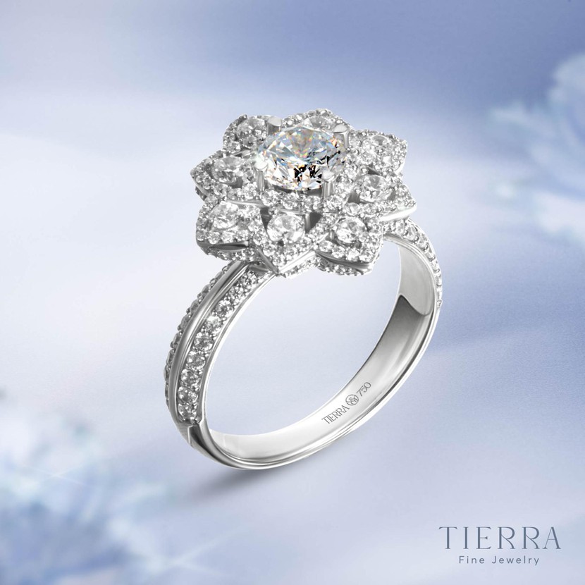 Bộ sưu tập nhẫn kim cương lấy cảm hứng từ thế giới hoa - Ảnh 5.
