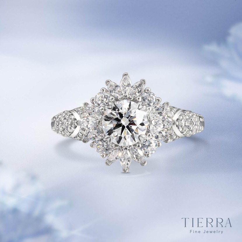Bộ sưu tập nhẫn kim cương lấy cảm hứng từ thế giới hoa - Ảnh 2.