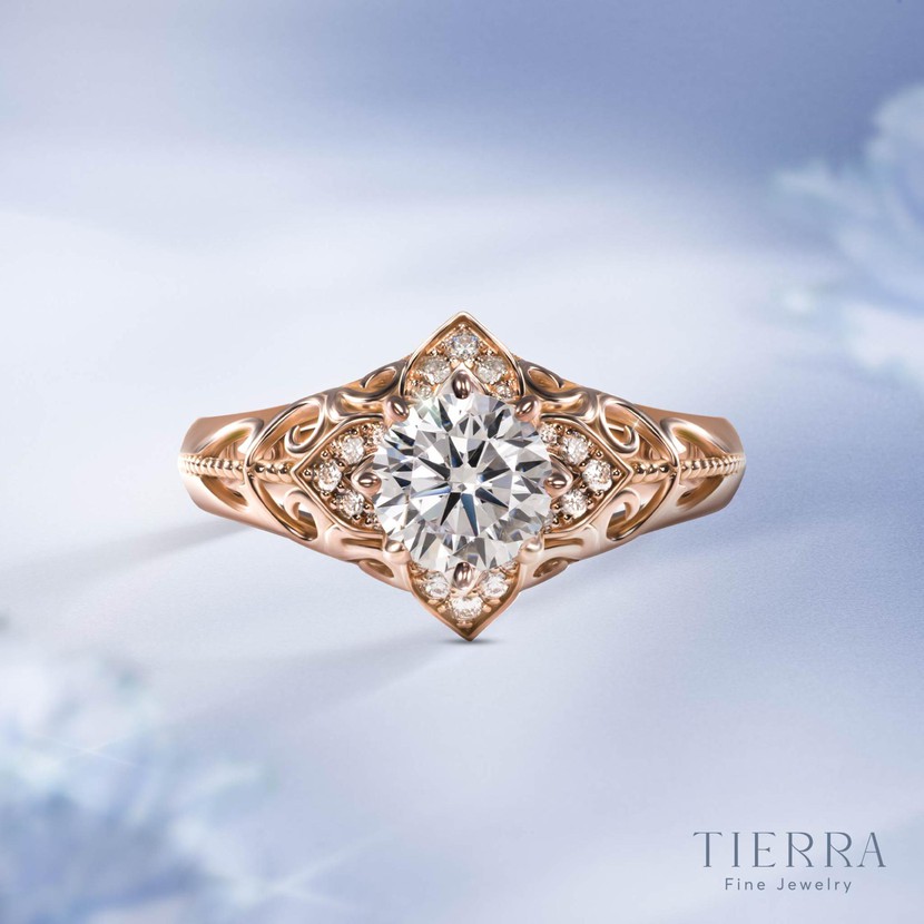 Bộ sưu tập nhẫn kim cương lấy cảm hứng từ thế giới hoa - Ảnh 4.