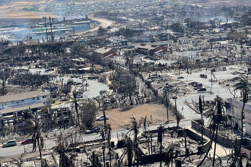 Cháy rừng ở Hawaii, số người chết tăng lên 93, thiệt hại lên tới 6 tỷ USD - Ảnh 1.