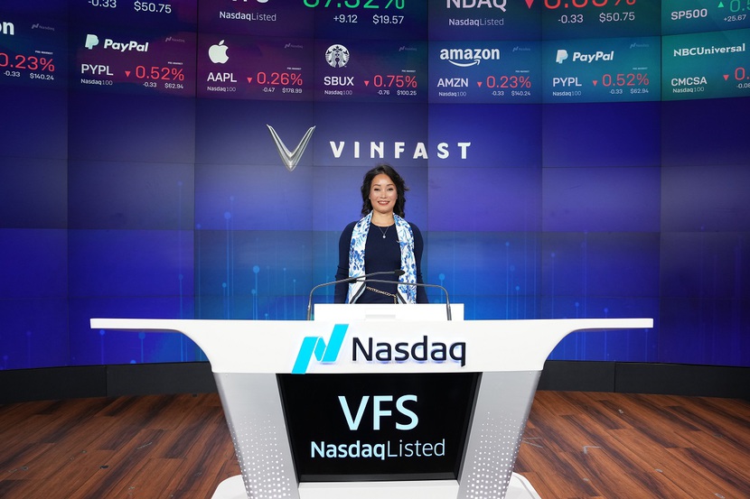 VinFast chính thức niêm yết trên sàn chứng khoán Nasdaq, giá trị vốn hóa hơn 23 tỷ USD - Ảnh 1.