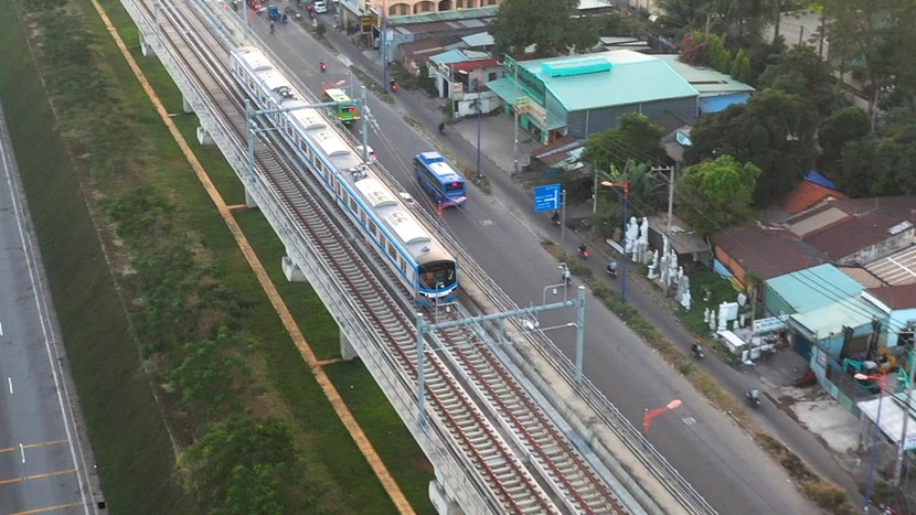 Chạy thử tàu metro số 1 Bến Thành - Suối Tiên vào ngày 31/8 - Ảnh 1.