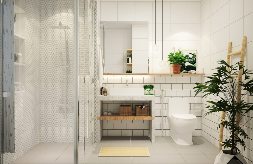 10 ý tưởng làm đẹp phòng tắm đơn giản chuẩn spa - Ảnh 8.