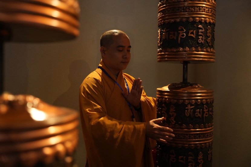 Núi Bà Đen ngợp bóng áo cà sa trong ngày hội Phật giáo lớn nhất tỉnh Tây Ninh - Ảnh 7.