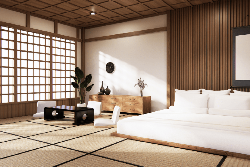 Cách tạo một phòng ngủ truyền thống của Nhật Bản - Ảnh 10.