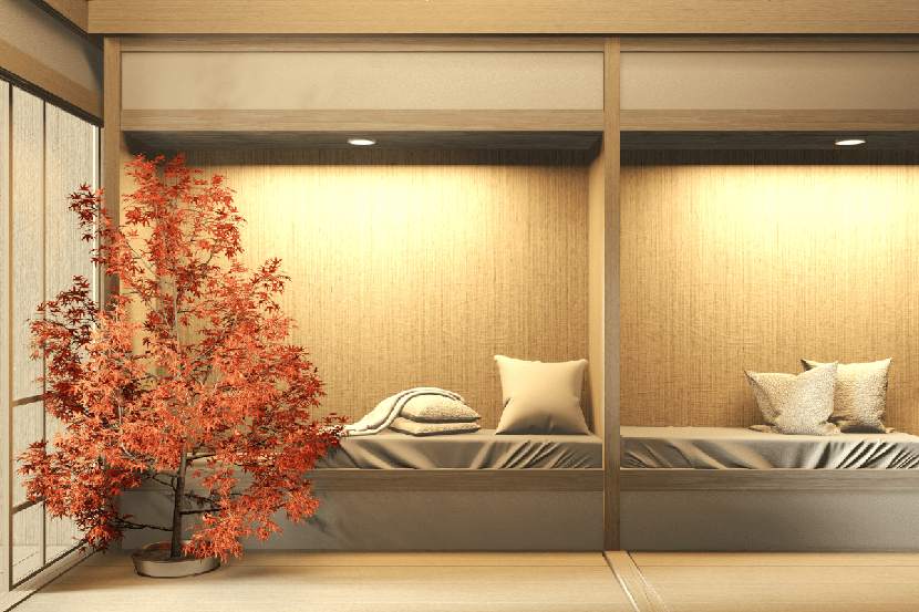 Cách tạo một phòng ngủ truyền thống của Nhật Bản - Ảnh 3.