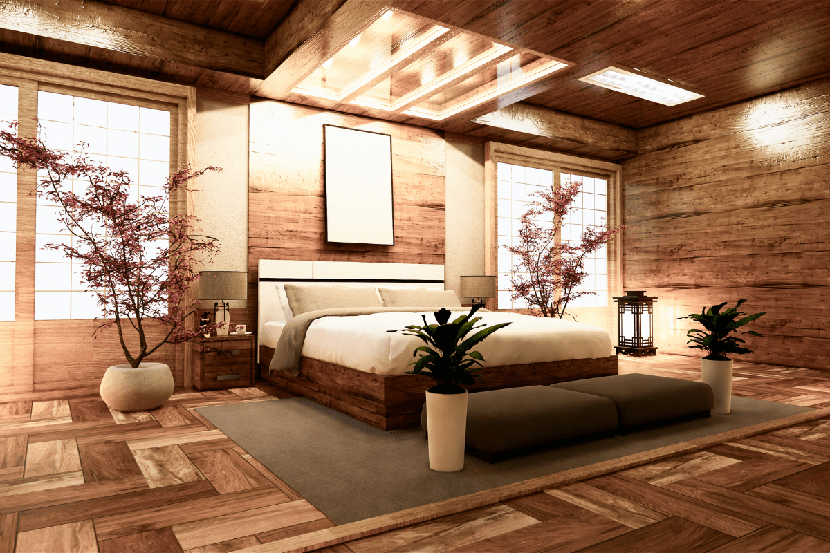 Cách tạo một phòng ngủ truyền thống của Nhật Bản - Ảnh 4.