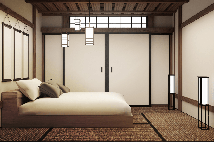 Cách tạo một phòng ngủ truyền thống của Nhật Bản - Ảnh 1.