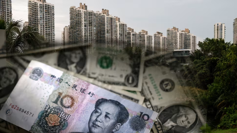 Các công ty bất động sản Trung Quốc mất gần 3 tỷ USD do đồng nhân dân tệ suy yếu - Ảnh 1.