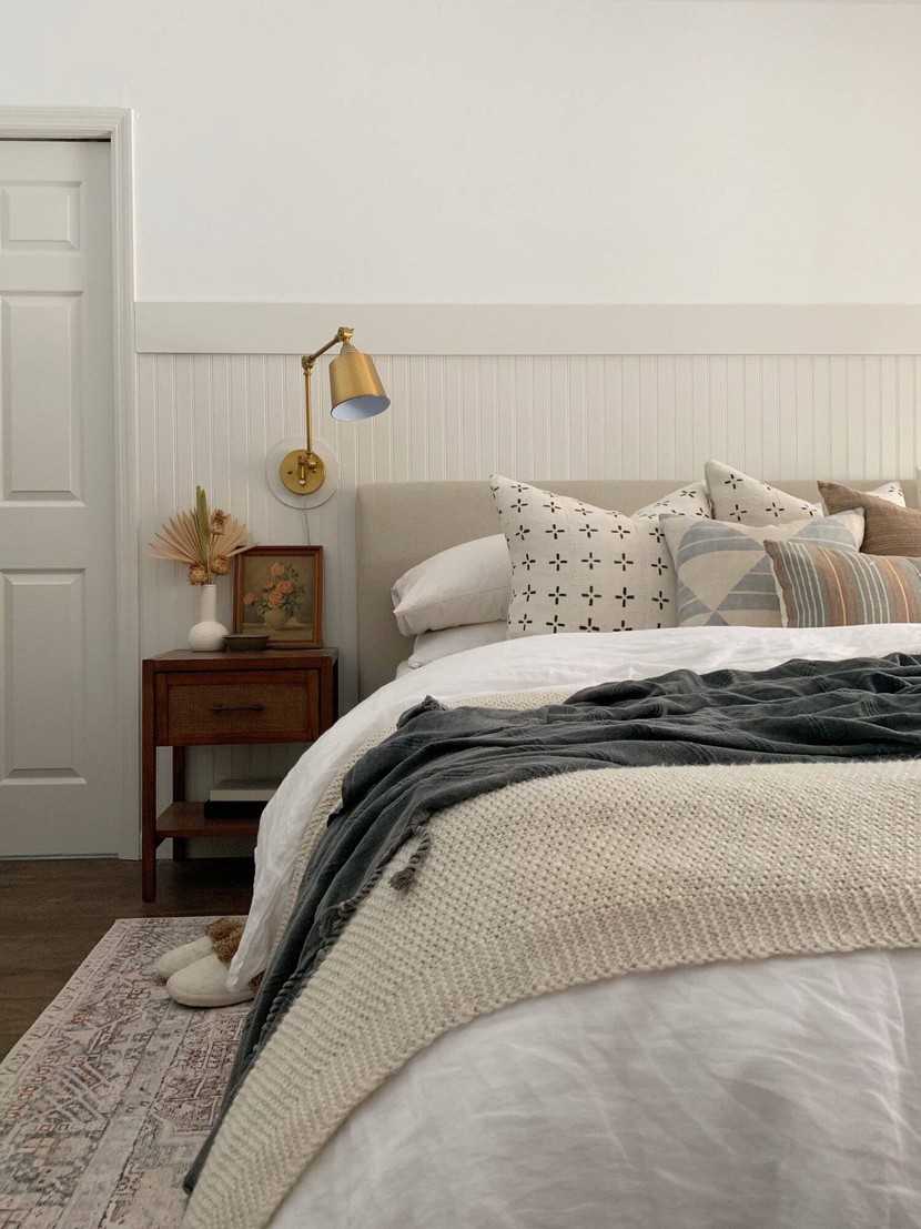 Cách tạo kiểu cho chiếc giường của bạn giống như một nhà thiết kế nội thất - Ảnh 3.