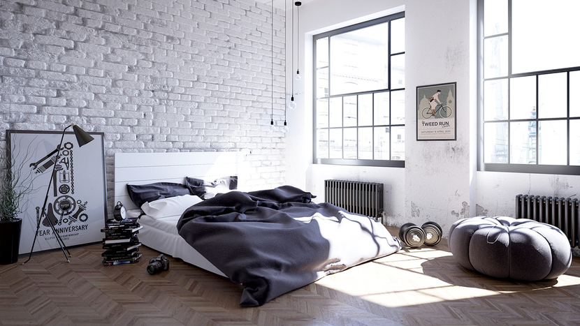 Phòng ngủ phong cách Bắc Âu đơn giản nhưng mang tính ứng dụng cao - Ảnh 9.