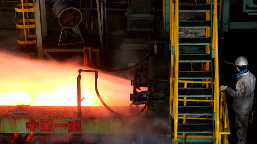 Khủng hoảng kinh tế của Trung Quốc khiến giá kim loại sản xuất thép lao dốc - Ảnh 1.