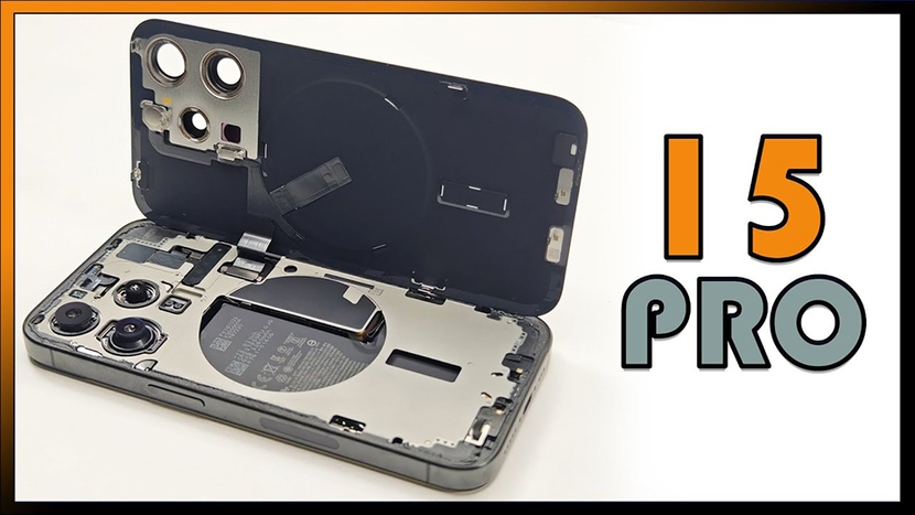 'Mổ bụng' iPhone 15 Pro: Những hình ảnh bên trong đầu tiên - Ảnh 1.