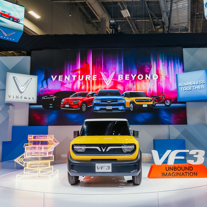 Vinfast ra mắt toàn cầu mẫu xe đô thị VF3- Ảnh 1.