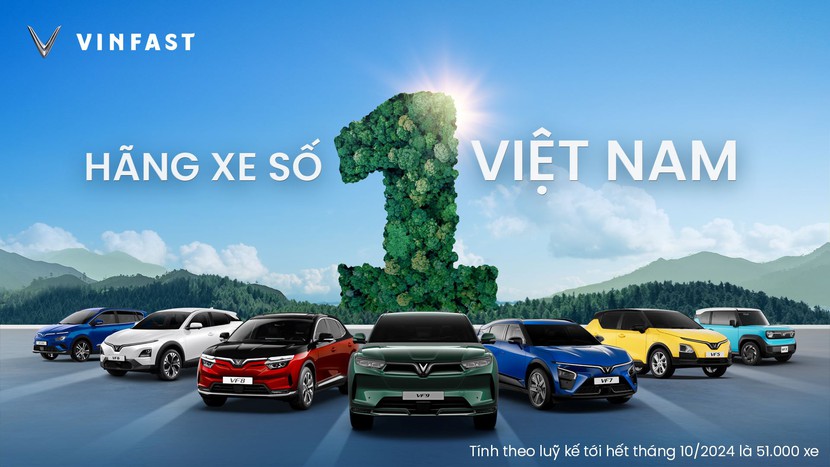 VinFast chiếm thị phần số 1 Việt Nam- Ảnh 1.