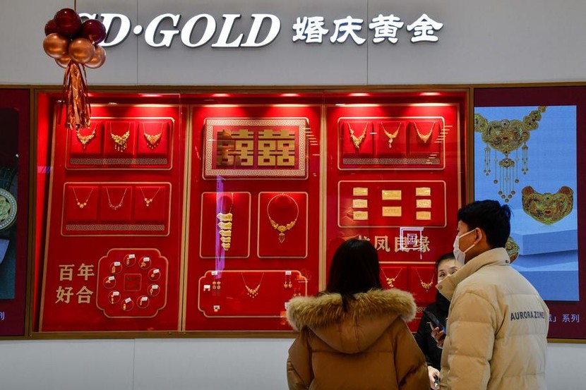 Thị trường vàng 'sốt' trở lại nhờ giới trẻ Trung Quốc- Ảnh 1.