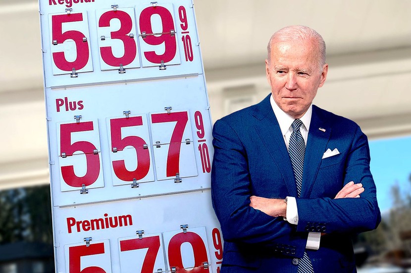 Giá xăng dầu đang làm khó ông Biden?- Ảnh 1.
