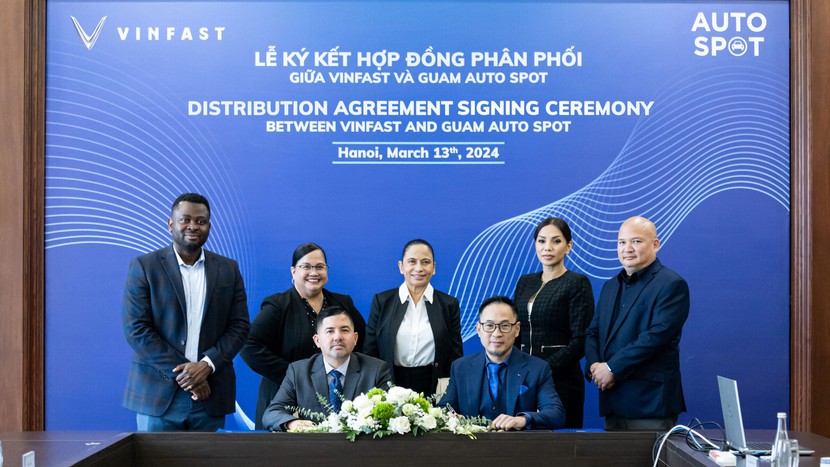 VinFast ký thỏa thuận phân phối xe điện tại Micronesia- Ảnh 1.