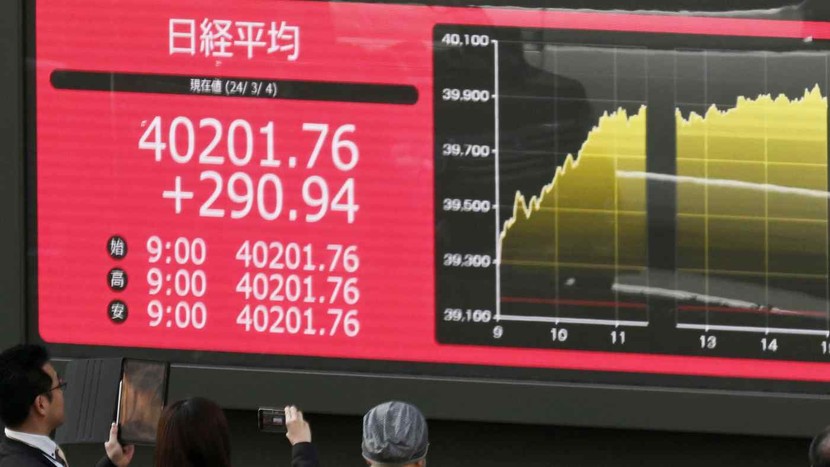 Nhật Bản: Chỉ số Nikkei lần đầu vượt mức 40.000 trong 34 năm- Ảnh 1.