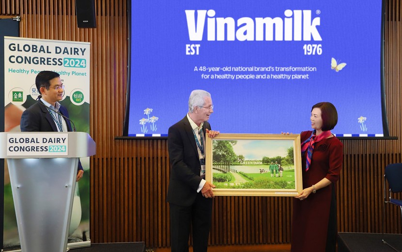Vinamilk tạo ấn tượng với thương hiệu mới và thông điệp 'Để tâm thay đổi' tại Hội nghị sữa toàn cầu 2024- Ảnh 4.