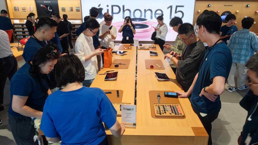 Apple rớt khỏi Top 5 thương hiệu smartphone ở Trung Quốc trong quý 2- Ảnh 1.