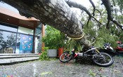Bão Noru giảm sức gió và mưa khi đổ bộ khu vực Thừa Thiên Huế - Quảng Ngãi