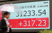 Chỉ số chứng khoán Nikkei của Nhật Bản cao nhất kể từ tháng 7/1990