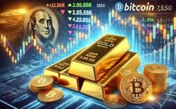 Vàng tỏa sáng trong bối cảnh lạm phát, Bitcoin xuống dưới 59.000 USD