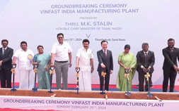 VinFast động thổ nhà máy xe điện tại Ấn Độ