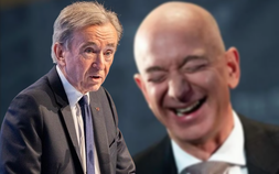 Vị trí giàu nhất thế giới của Jeff Bezos chỉ tồn tại được vài ngày sau khi bị Bernard Arnault vượt qua