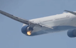 Video động cơ máy bay Boeing của Delta Air Lines bốc cháy bùng bùng khi cất cánh