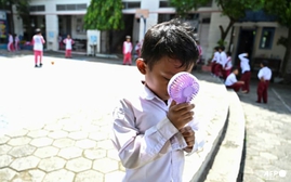Nhiệt độ tháng 4 ở Indonesia nóng nhất hơn 4 thập kỷ