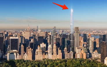 Central Park Tower trở thành tòa nhà dân cư cao nhất thế giới