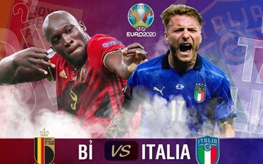 Link xem trực tiếp Bỉ vs Italia, 2h ngày 3/7: Chung kết sớm