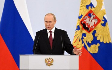 Tổng thống Putin ký sắc lệnh sáp nhập 4 vùng lãnh thổ của Ukraina vào Nga