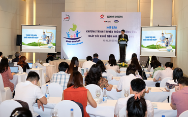 Vinamilk đồng hành cùng chương trình truyền thông hưởng ứng "Ngày sức khỏe tiêu hóa thế giới"