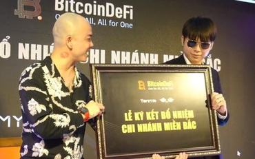 Dự án BitcoinDeFi của đàn em Khá 'bảnh' đổi token sang LUNA