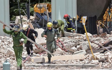 Vụ nổ tại khách sạn tại Havana, Cuba: Ít nhất 22 người chết, nhiều người vẫn mắc kẹt dưới hầm