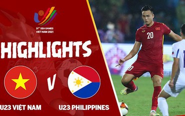 Highlights U23 Việt Nam vs U23 Philippines: Cầm chân nhau